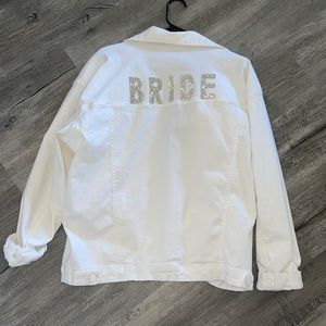 Bride Jean Jacket Large